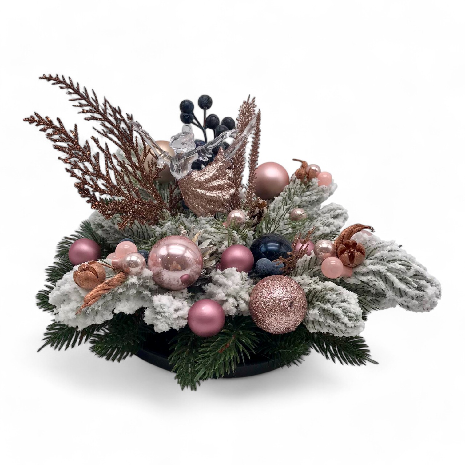 Aranjament masa mare fundal alb 6