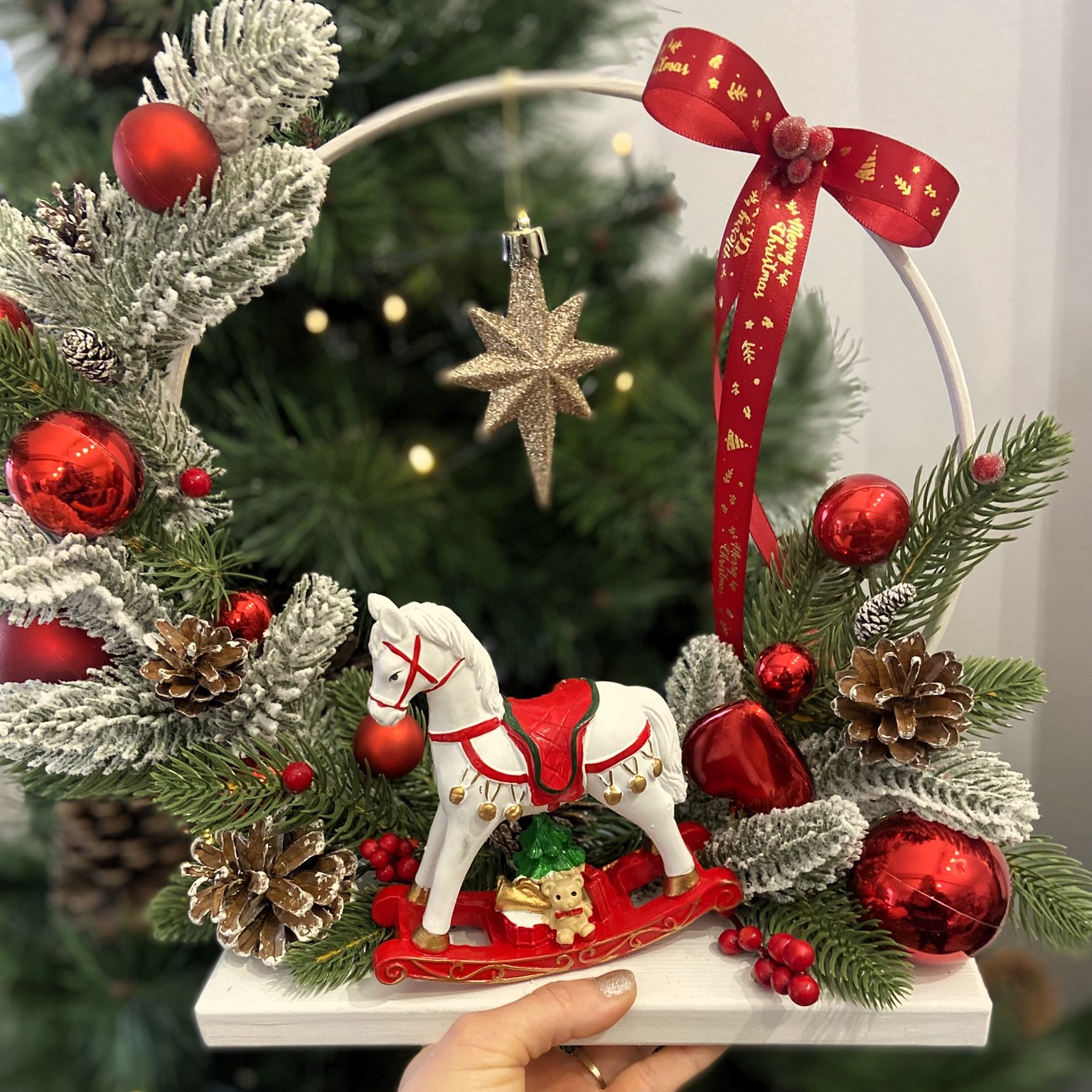 Aranjament tip cer calut