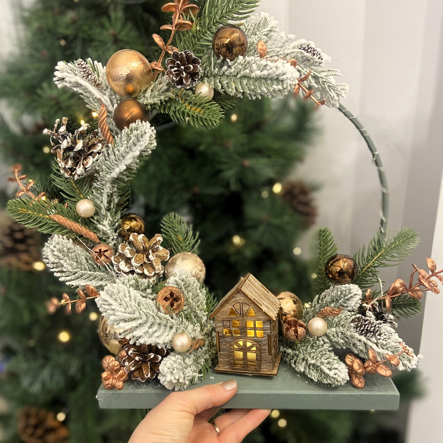 Aranjament tip cerc casa rustica 4